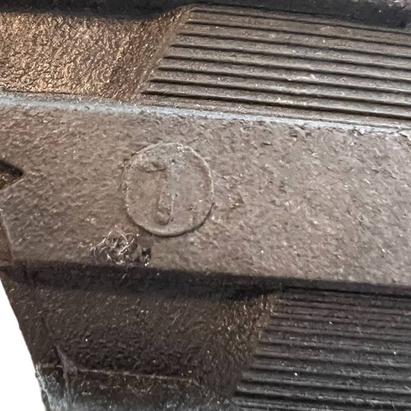 Cupio Women’s faux leather black booties combat casual. size 7  #S104 - Picture 3 of 13